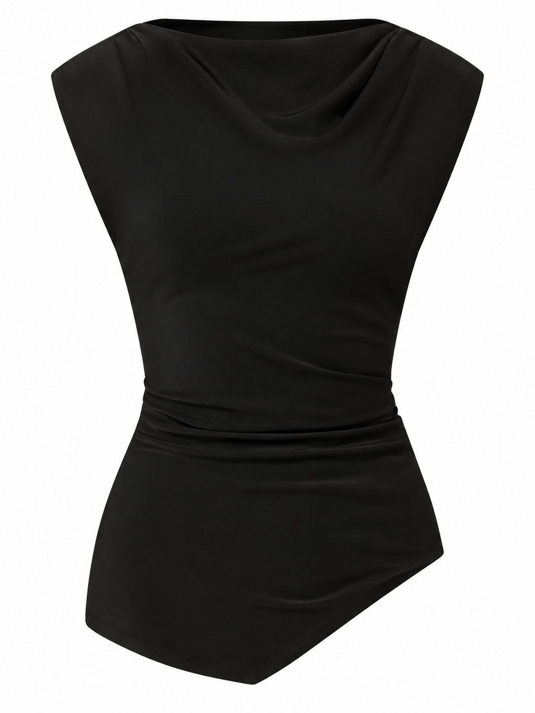 Women's Striped Long Sleeve Boat Neck Top